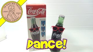 Coca Cola Bopping Dancing Bottle, 1991 Takara - Watch The Bottle Dance To Music!