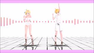 【MMD】Drop Pop Candy【Test Models Rin / Len DL】