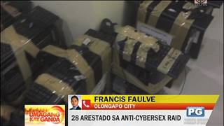 28 arestado sa anti-cybersex raid sa Olongapo