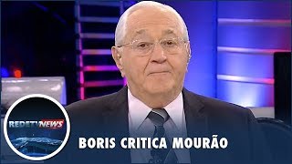 “Absolutamente antiética”, diz Boris Casoy sobre ligação de Witzel para Mourão