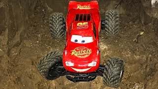 Cars Monster Truck Play Car toy videos for kids - Играем в тачки
