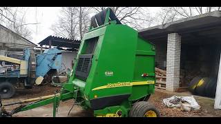 Пресс-подборщик John Deere 592 №020022