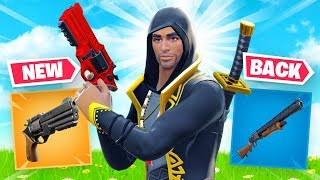 *NEW* REVOLVER - PUMP is BACK - Huge Fortnite Update!