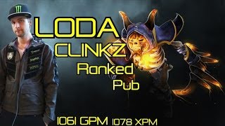 Lod[A] Clinkz [1061 GPM] DOTA 2 Gameplay