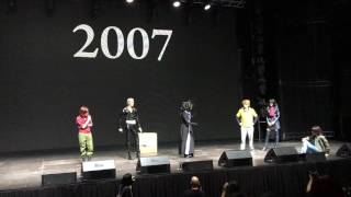 Косплей-шоу сценка про 2007 год