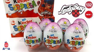 Киндеры Леди баг. Сюрпризы из Европы. Lady bug