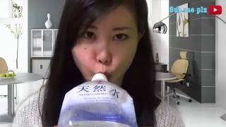 Reduce/Prevent Smile Line with Water bottle Exercise | DIY Beauty Tip