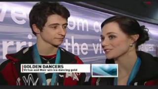 Virtue Moir CBC Post-Victory Interview