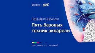 Пять базовых техник акварельной живописи