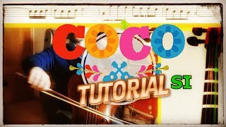 ? Cómo Tocar RECUÉRDAME de Coco en Cello | TUTORIAL