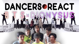 Dancers React to BTS 방탄소년단 'Dionysus' MMA Dance Practice