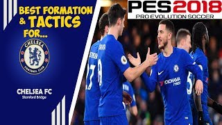 PES 2018 | Best Formation & Tactics for CHELSEA FC