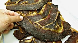 Beef Jerky Teriyaki Style - PoorMansGourmet