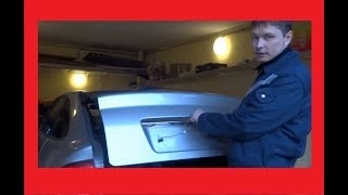 Лада Приора хетчбек Почему ГНИЕТ дверь багажника приоры? Ржавчина на задней двери приоры.