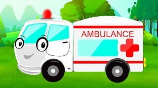 Ambulance | Car Garage | Garage Game | Video for Children & babies