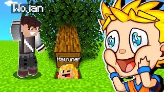 REAKCJA WOJANA NA MOJĄ SUPER TAJNĄ BAZĘ na WOJANOWICACH W MINECRAFT!