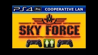 Как играть вдвоём в Sky Force [PS4] как играть Co-op Sky Force как играть совместно на одном экране