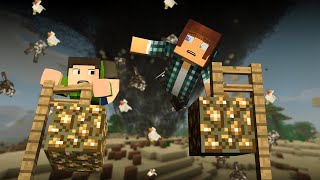 Minecraft: TORNADO na Fazenda !! - Aventuras Com Mods #10
