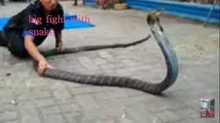 Amazing Boy Catch Big Snake | wow brave man - YouTube