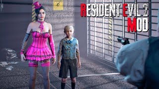 NEW Resident Evil 2 Princess Gothic Mod All Pink Outfit