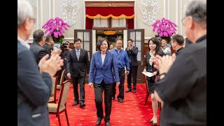 20191014 總統接見「台灣基督長老教會總會教會與社會委員會」成員
