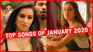 Top Hindi & Punjabi Songs Of January 2020 | 2020's Most Viewed Bollywood Songs on YouTube