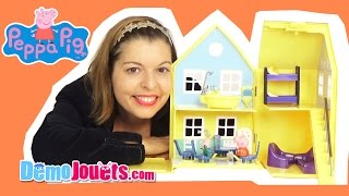 (JOUET) Peppa pig en francais La maison de luxe de Peppa - Peppa Playhouse deluxe - Démo Jouets