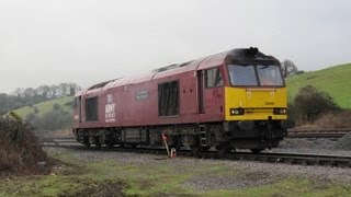 Class 60's working around Southern England in 2010
