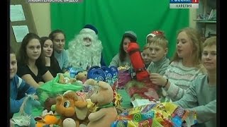 Дед Мороз вернулся из армии и получил подарок