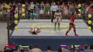Ana & Fiona vs Bella Twins