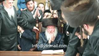 Lelov Rebbe in Boro Park - Elul 5776