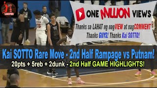 Kai SOTTO RARE MOVE! - 2nd HAlf Rampage vs PUTNAM!