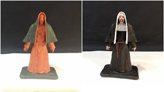 Лепим монахиню из пластилина. Making a nun out of plasticine.