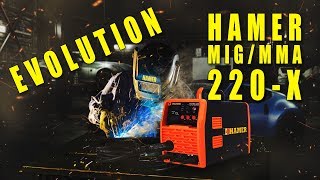 Сварочный полуавтомат HAMER MIG-220X Evolution для профессионального и бытового использования!