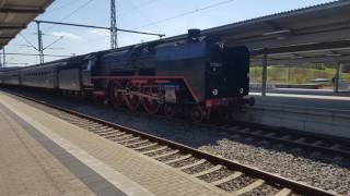 BR 01 2066-7 (Dampfloktreffen Dresden 17) Rückfahrt nach München Ost - Plauen (V) ob Bf