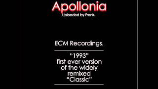 Indie - Apollonia ( First Original 1993 ecm Recordings version)