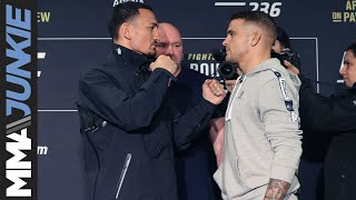UFC 236  Media Day face offs