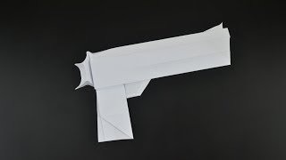 Origami: Desert Eagle Pistol - Instructions in Enlglish (BR)
