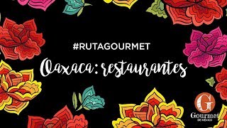 Restaurantes en Oaxaca