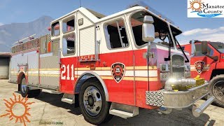 FIVEM - Blaine County Fire Department - Yellow Jack On Fire - MCRP - GTA 5 Mods