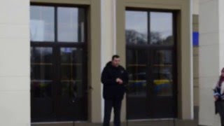Активіст ГО "Відродження сходу" Сергій Рибалко на акції "Велика українська хода"