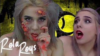 ВИРУС☠МУТАЦИЯ ☠ ГРИМ на HALLOWEEN • VIRAL INFECTION •  SFX makeup tutorial | ROLA ROYS