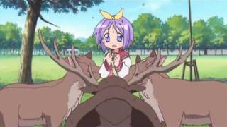 lucky star deer scene