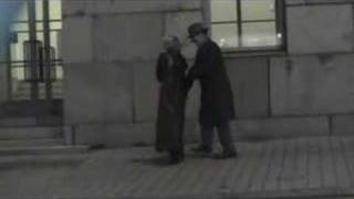 Drunk couple in Helsinki