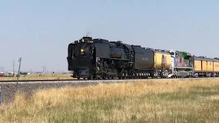 Union Pacific 844 (The Living Legend) Highball Wyoming HD Steam Train