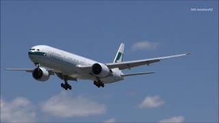 Cathay Pacific Boeing 777-367ER Landing Sydney Airport