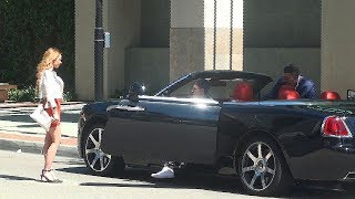 ШКУРА ПОВЕЛАСЬ НА ПРИНЦА ДУБАЯ НА ROLLS-ROYCE КАБРИОЛЕТ И БЫЛА ОТШИТА