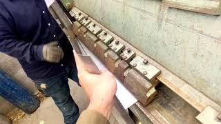 como doblar una charola con dobladora y resaques con disco