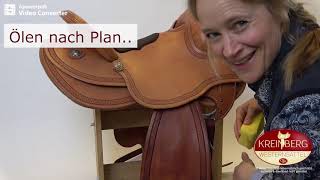 Sattel-Tipp Rika Kreinberg: Westernsattel ölen
