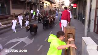 Encierro 28 Julio 2019 Tudela